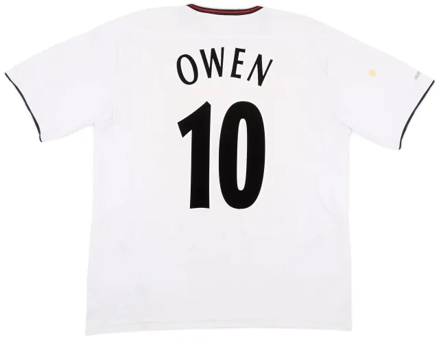 Reebok 2003-04 Liverpool Away Shirt Owen #10 - 5/10 - (L)