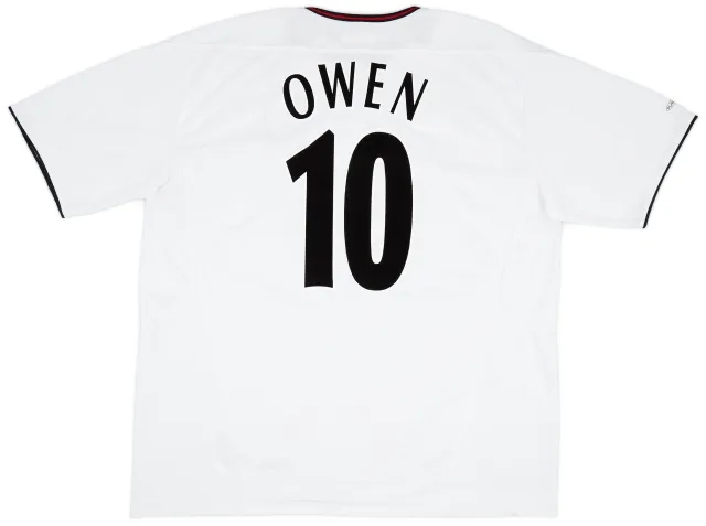 Reebok 2003-04 Liverpool Away Shirt Owen #10 - 8/10 - (L)