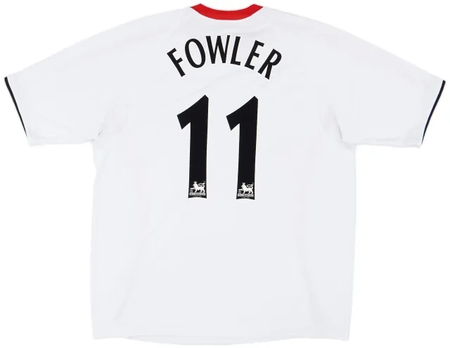 Reebok 2005-06 Liverpool Away Shirt Fowler #11 - 8/10 - (XL)