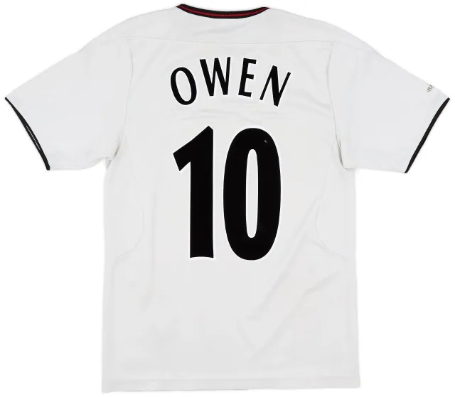Reebok 2003-04 Liverpool Away Shirt Owen #10 - 6/10 - (M)