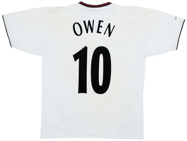 Reebok 2003-04 Liverpool Away Shirt Owen #10 - 6/10 - (M)