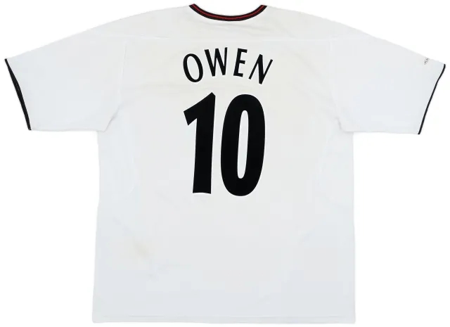 Reebok 2003-04 Liverpool Away Shirt Owen #10 - 5/10 - (XXL)