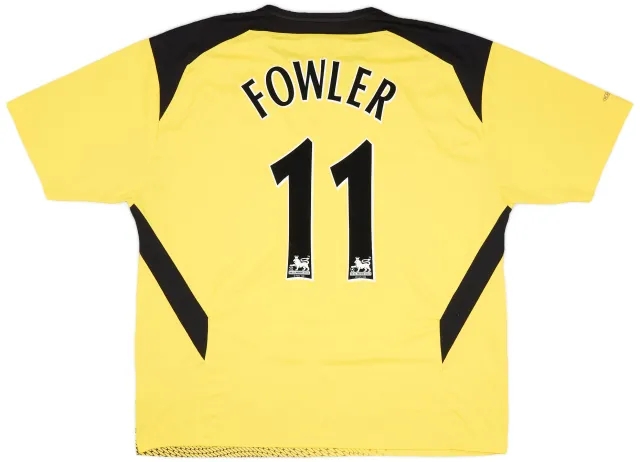Reebok 2004-06 Liverpool Away Shirt Fowler #11 - 7/10 - (XXL)