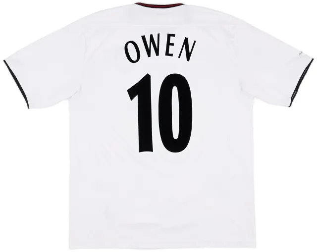 Reebok 2003-04 Liverpool Away Shirt Owen #10 - 7/10 - (XL)