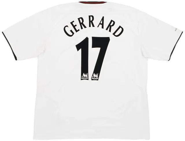 Reebok 2003-04 Liverpool Away Shirt Gerrard #17 - 6/10 - (XL)