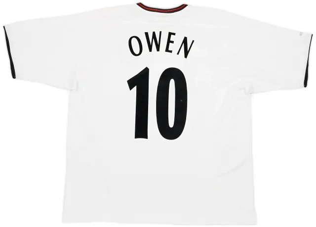 Reebok 2003-04 Liverpool Away Shirt Owen #10 - 8/10 - (XL)