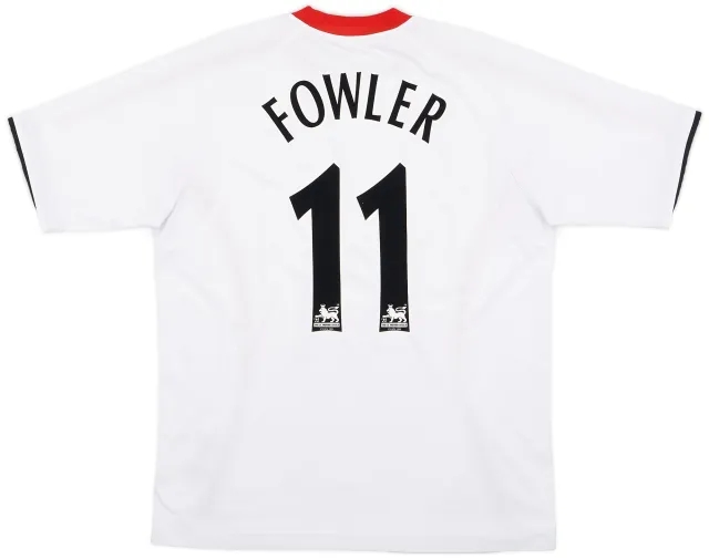 Reebok 2005-06 Liverpool Away Shirt Fowler #11 - 8/10 - (L)