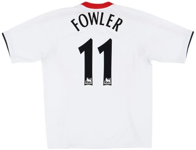 Reebok 2005-06 Liverpool Away Shirt Fowler #11 - 7/10 - (L)