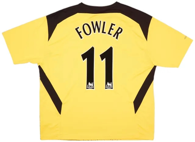 Reebok 2004-06 Liverpool Away Shirt Fowler #11 - 8/10 - (XXL)