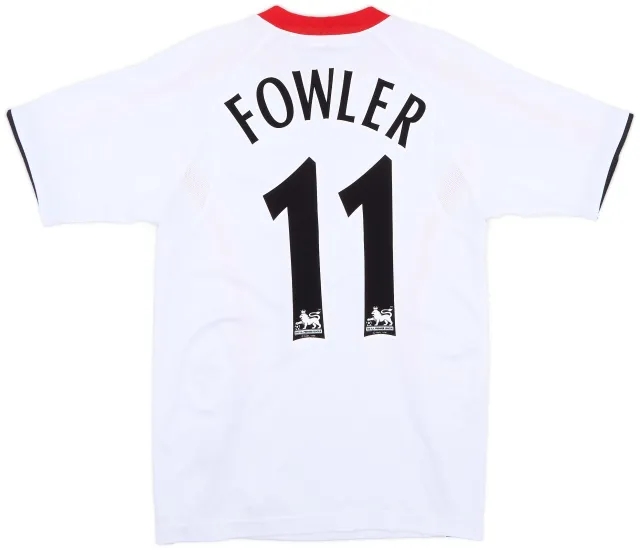 Reebok 2005-06 Liverpool Away Shirt Fowler #11 - 9/10 - (XS)
