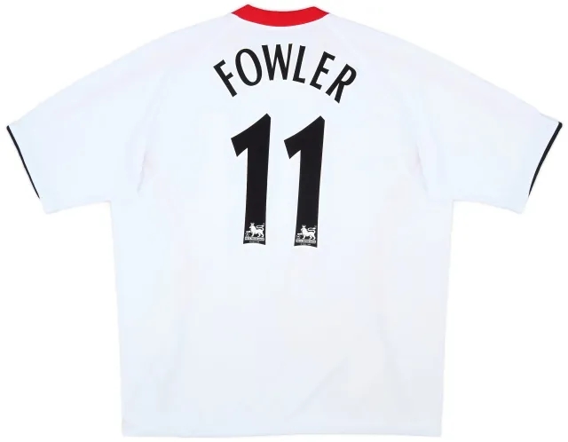 Reebok 2005-06 Liverpool Away Shirt Fowler #11 - 9/10 - (XL)