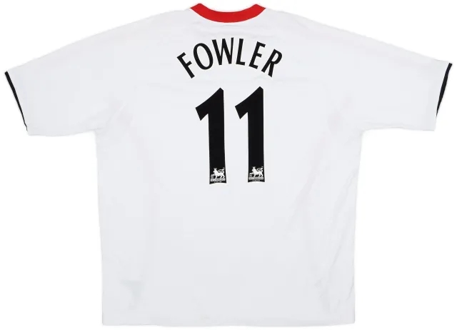 Reebok 2005-06 Liverpool Away Shirt Fowler #11 - 6/10 - (XXL)