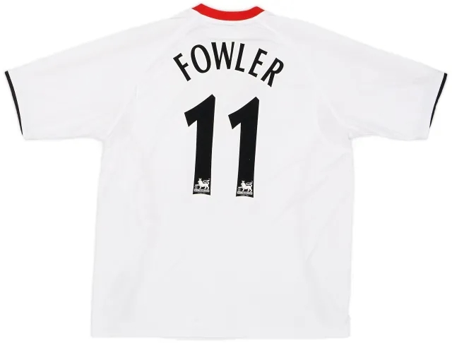 Reebok 2005-06 Liverpool Away Shirt Fowler #11 - 9/10 - (XL)