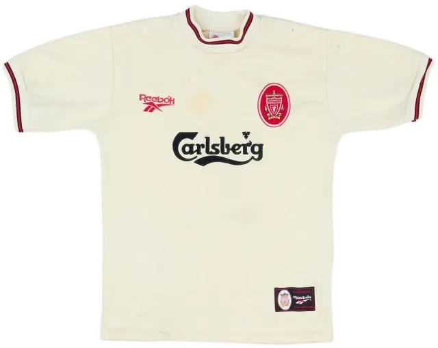 Reebok 1996-97 Liverpool Away Shirt - 5/10 - (Y)