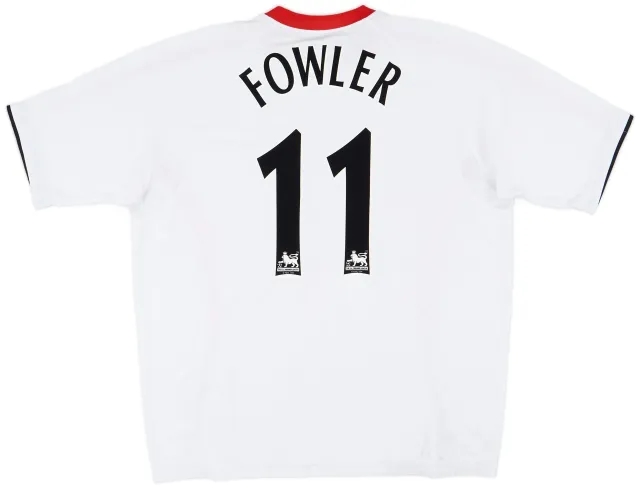 Reebok 2005-06 Liverpool Away Shirt Fowler #11 - 7/10 - (XL)