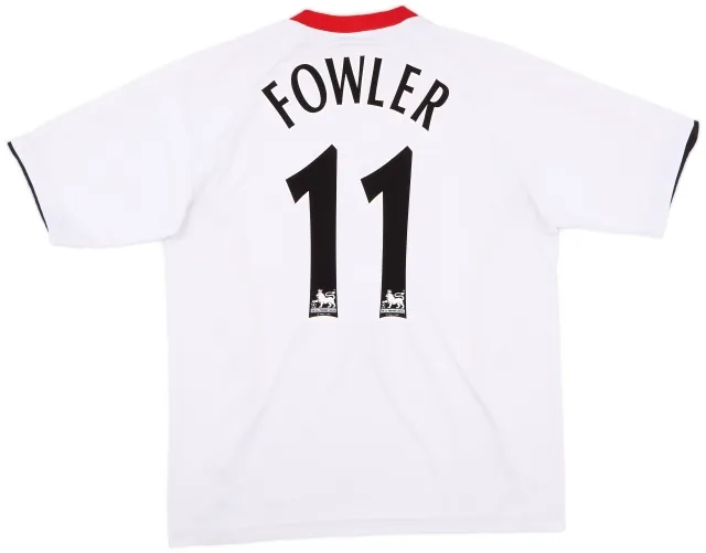 Reebok 2005-06 Liverpool Away Shirt Fowler #11 - 6/10 - (L)