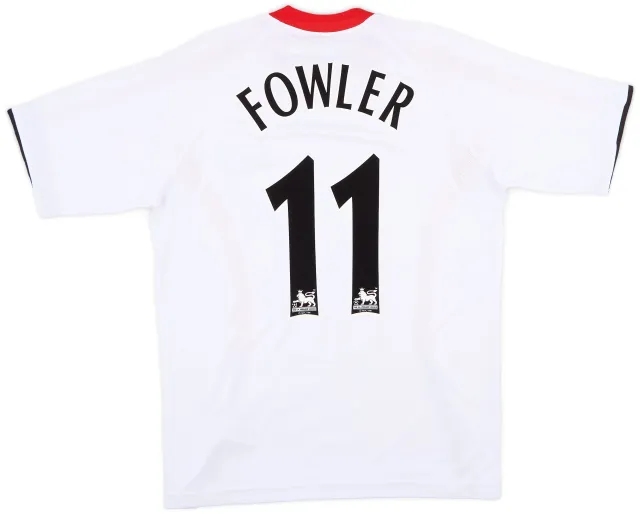 Reebok 2005-06 Liverpool Away Shirt Fowler #11 - 6/10 - (M)