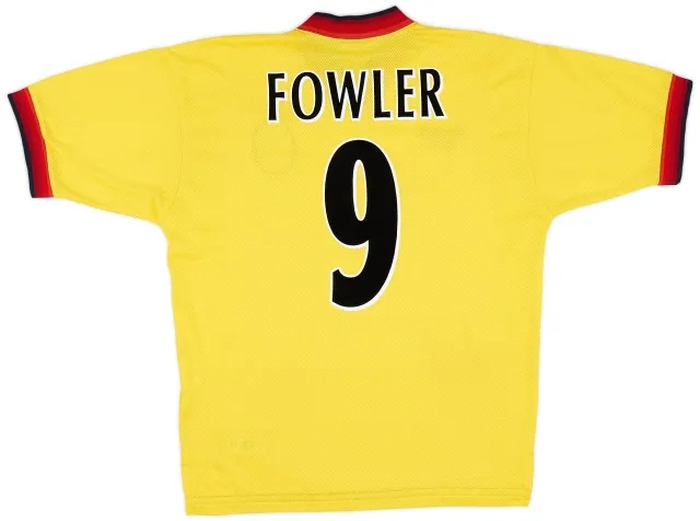 Reebok 1997-99 Liverpool Away Shirt Fowler #9 - 9/10 - (M)