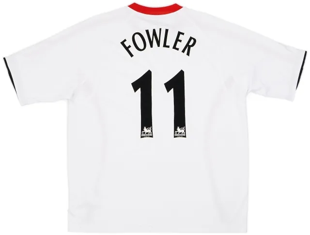 Reebok 2005-06 Liverpool Away Shirt Fowler #11 - 9/10 - (XL)