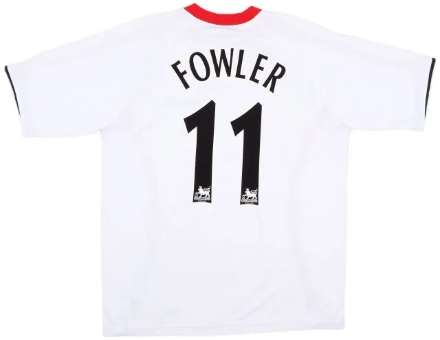 Reebok 2005-06 Liverpool Away Shirt Fowler #11 - 8/10 - (L)