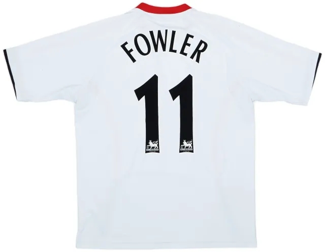 Reebok 2005-06 Liverpool Away Shirt Fowler #11 - 5/10 - (L)