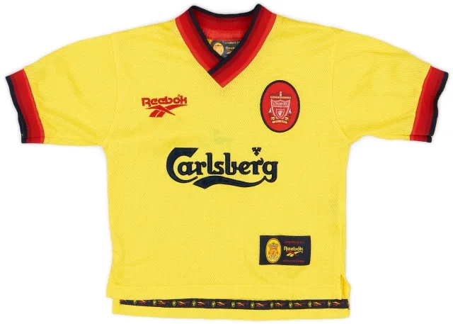 Reebok 1997-99 Liverpool Away Shirt - 6/10 - (S.Boys)