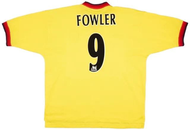 Reebok 1997-99 Liverpool Away Shirt Fowler #9 - 9/10 - (XXL)