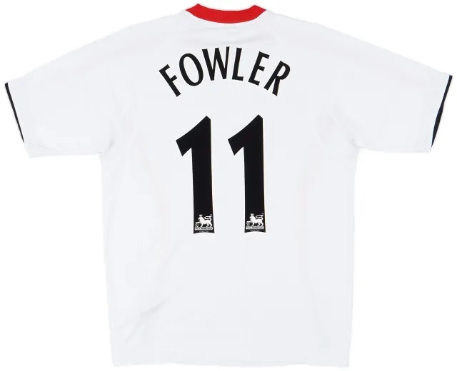 Reebok 2005-06 Liverpool Away Shirt Fowler #11- 8/10 - (M)