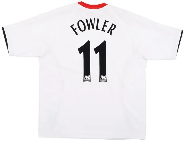 Reebok 2005-06 Liverpool Away Shirt Fowler #11 - 6/10 - (XL)