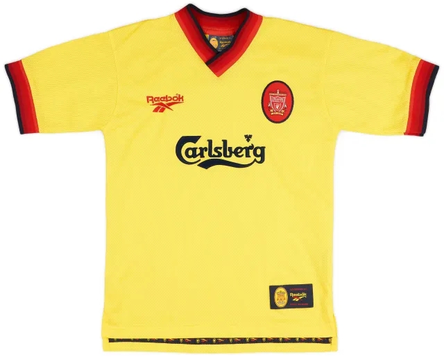 Reebok 1997-99 Liverpool Away Shirt - 9/10 - (Y)