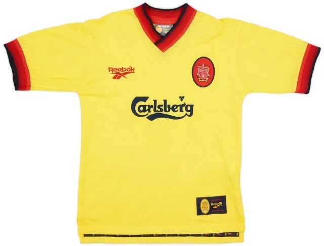 Reebok 1997-99 Liverpool Away Shirt - 8/10 - (Y)