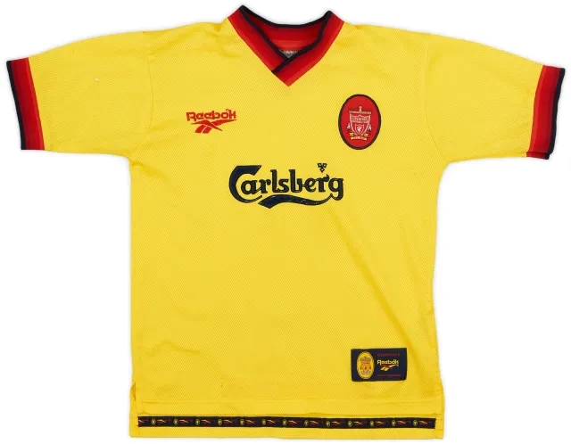 Reebok 1997-99 Liverpool Away Shirt - 6/10 - (XL.Boys)