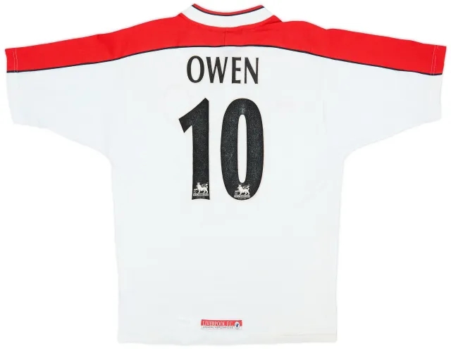 Reebok 1998-99 Liverpool Away Shirt Owen #10 - 6/10 - (S)