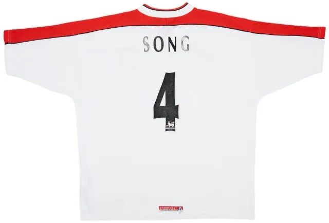 Reebok 1998-99 Liverpool Away Shirt Song #4 - 5/10 - (XL)