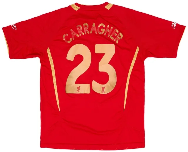 Reebok 2005-06 Liverpool CL Home Shirt Carragher #23 - 4/10 - (M)