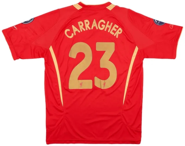 Reebok 2005-06 Liverpool CL Home Shirt Carragher #23 - 4/10 - (M)