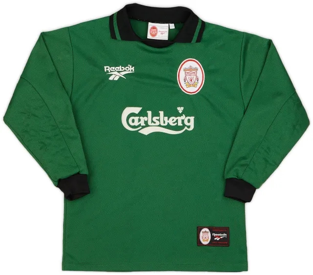 Reebok 1996-97 Liverpool GK Shirt - 9/10 - (M.Boys)