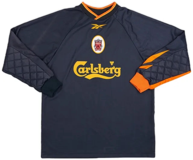 Reebok 1998-99 Liverpool GK Shirt - 9/10 - (S)