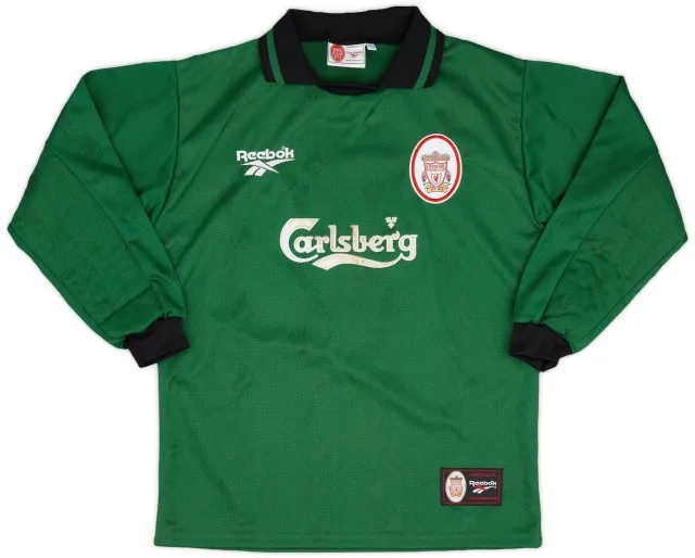 Reebok 1996-97 Liverpool GK Shirt - 7/10 - (Y)