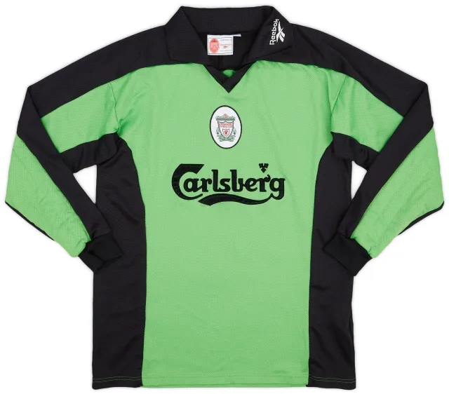 Reebok 1997-98 Liverpool GK Shirt - 8/10 - (S)