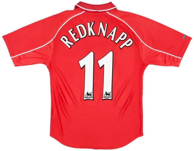 Reebok 2000-02 Liverpool Home Shirt Redknapp #11 - 8/10 - (S)