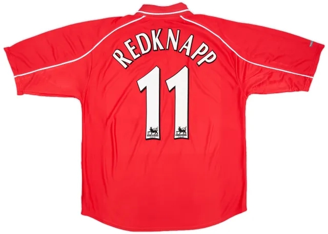 Reebok 2000-02 Liverpool Home Shirt Redknapp #11 - 6/10 - (L)