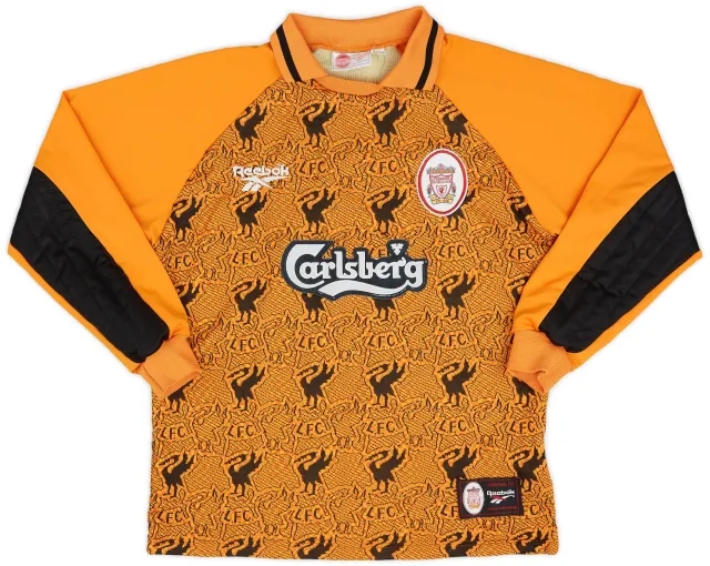 Reebok 1996-97 Liverpool GK Shirt - 8/10 - (Y)