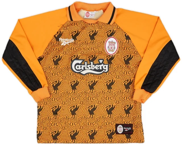 Reebok 1996-97 Liverpool GK Shirt - 8/10 - (Y)