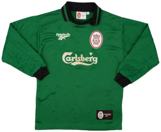 Reebok 1996-97 Liverpool GK Shirt - 5/10 - (M.Boys)