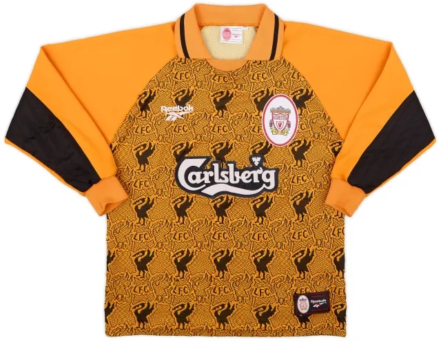 Reebok 1996-97 Liverpool GK Shirt - 8/10 - (S)