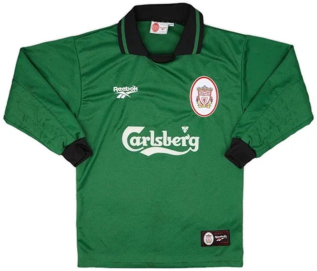 Reebok 1996-97 Liverpool GK Shirt - 9/10 - (S)