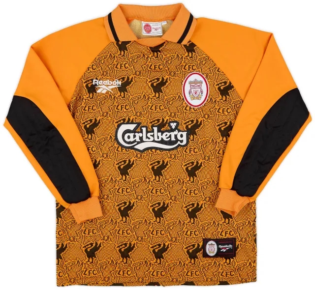 Reebok 1996-97 Liverpool GK Shirt - 8/10 - (Y)