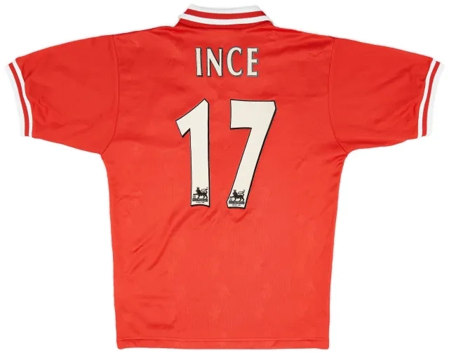 Reebok 1996-98 Liverpool Home Shirt Ince #17 - 7/10 - (S)