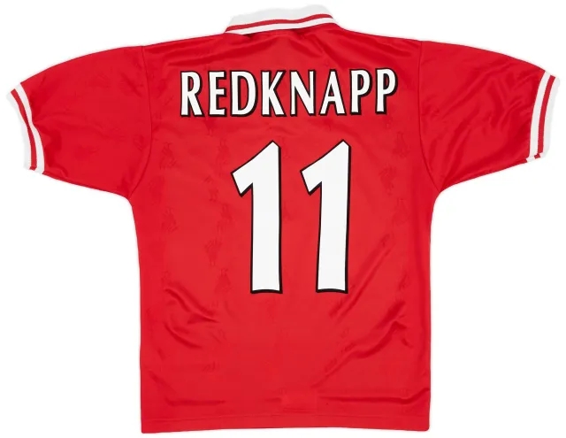 Reebok 1996-98 Liverpool Home Shirt Redknapp #11 - 7/10 - (S)